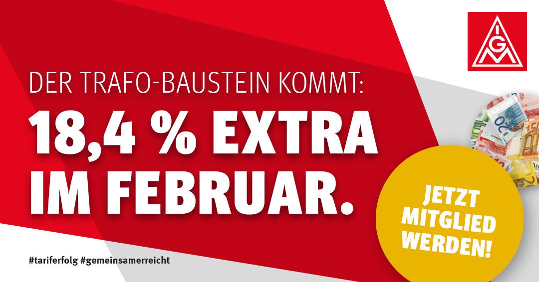 Banner T-Geld Metall- und Elektroindustrie