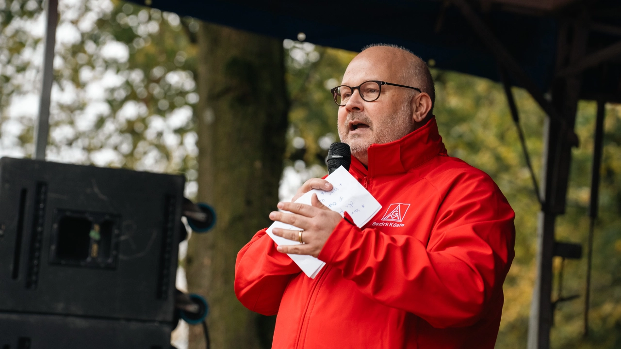 Daniel Friedrich Rede Oldenburg M+E Demo