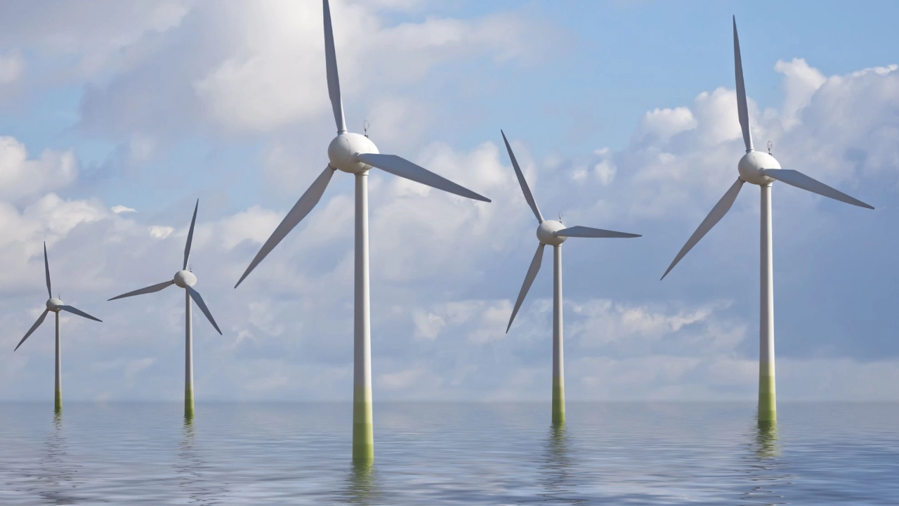 Windräder Offshore