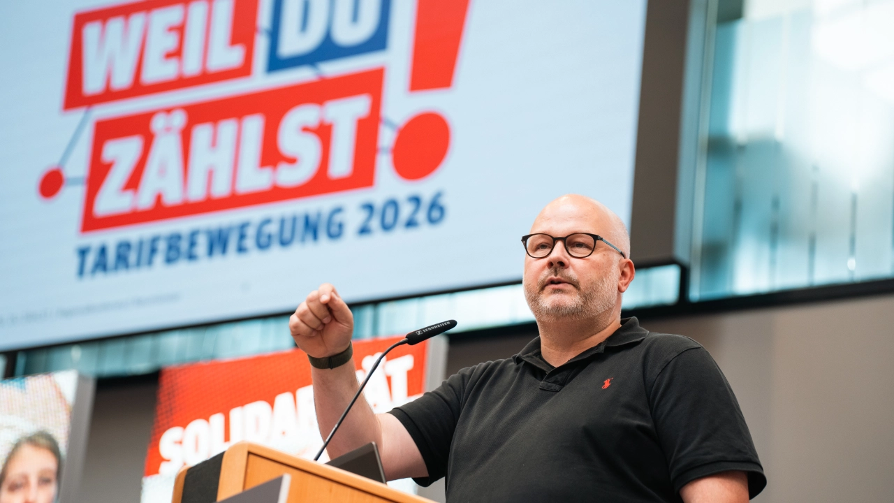Daniel Friedrich auf der Regionalkonferenz