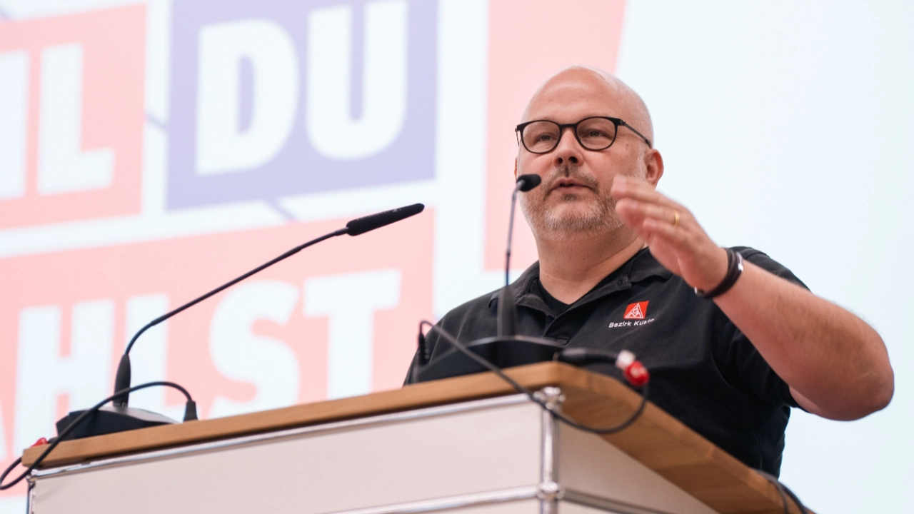 Daniel Friedrich auf der Regionalkonferenz