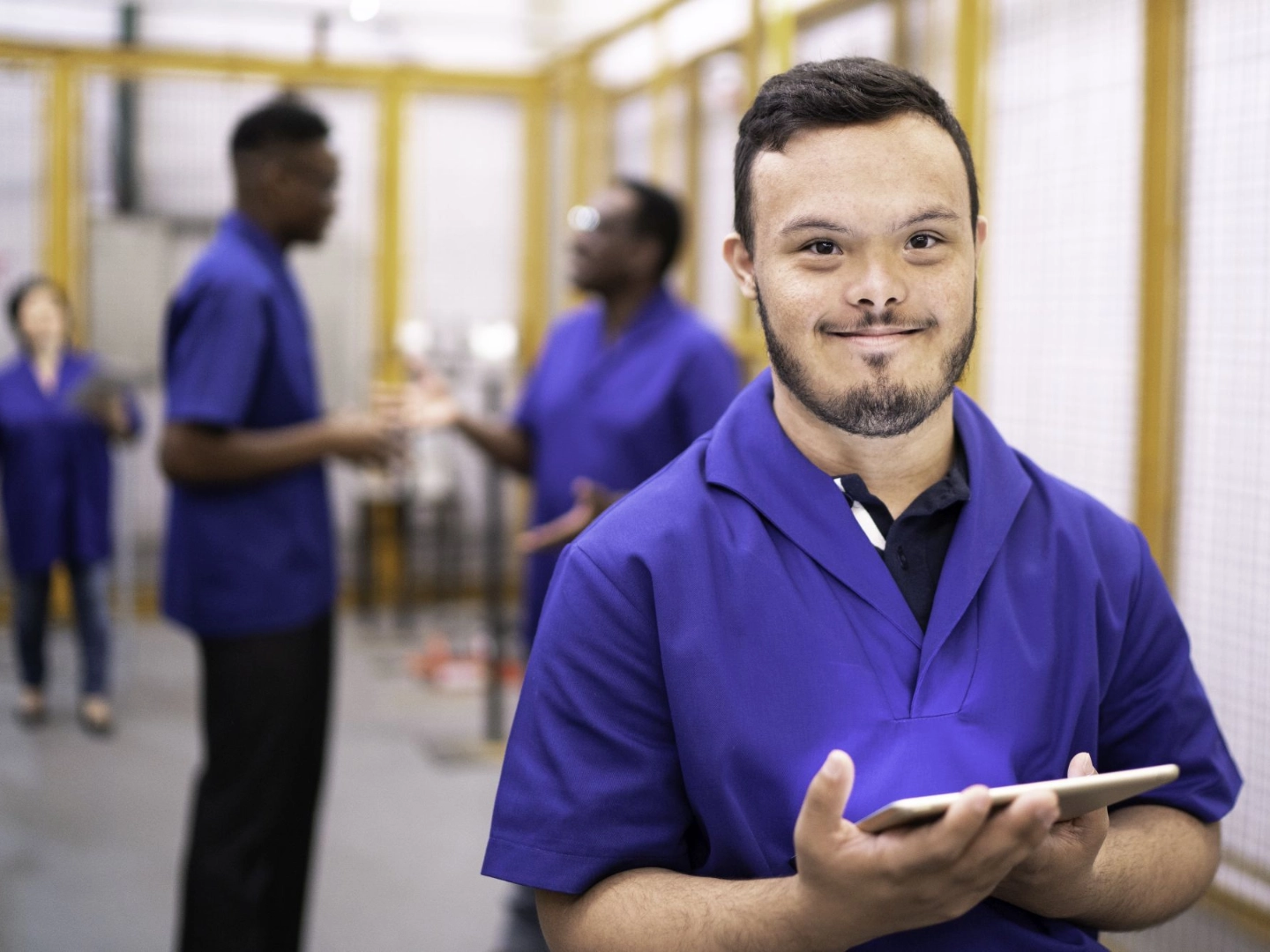 Mitarbeiter mit Lernschwäche im Betrieb