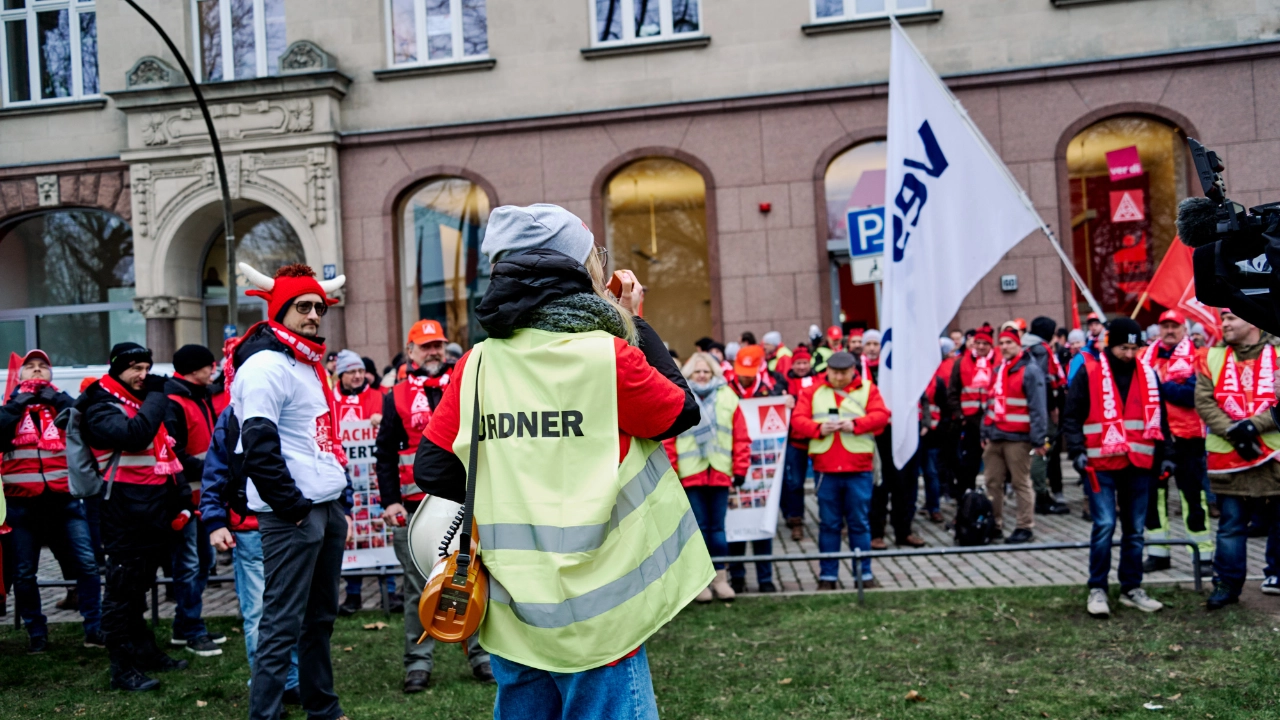 Fotos von der Vestas Kundgebung in Hamburg vom 