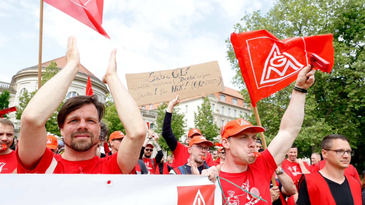 Vestas Kundgebung Windgipfel Berlin