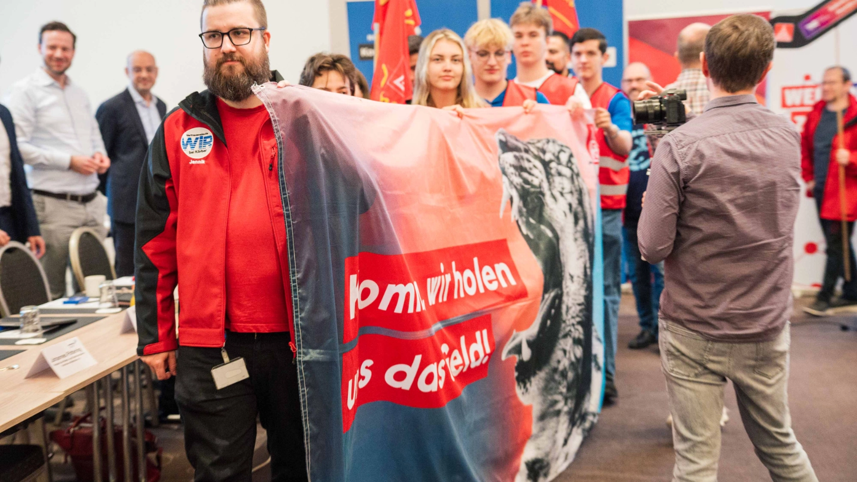 Fotos erste Verhandlung
