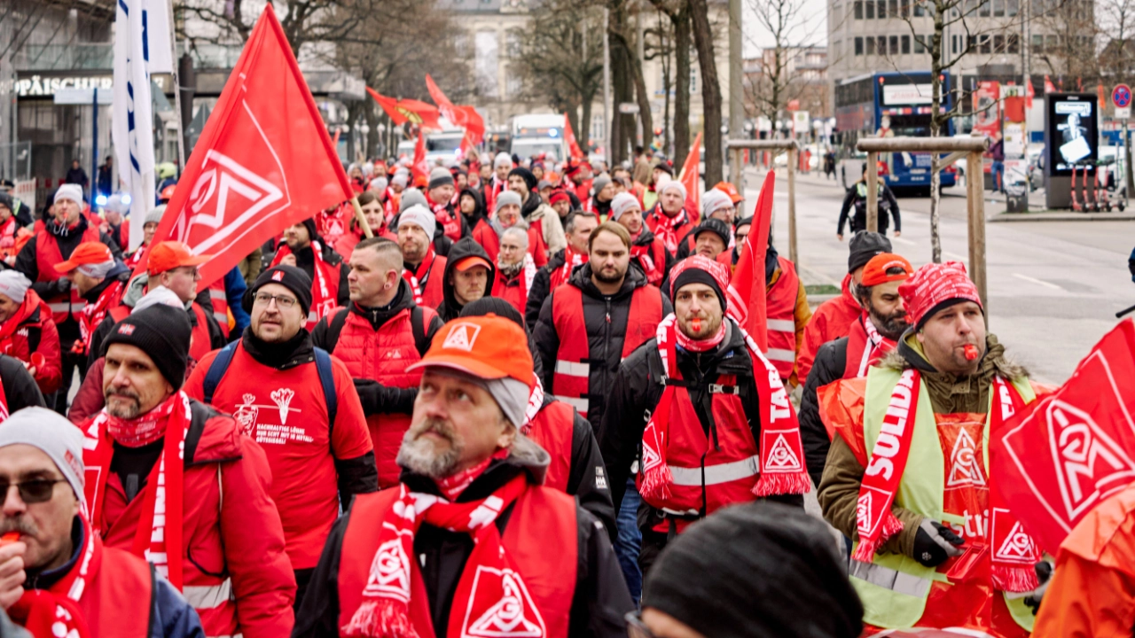 Fotos von der Vestas Kundgebung in Hamburg 