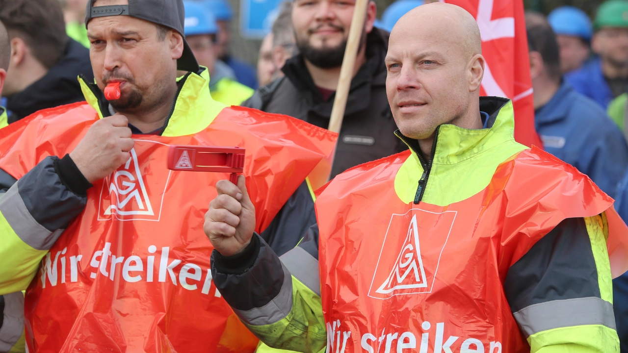 Warnstreiks Küste Tarifrunde M+E 2022