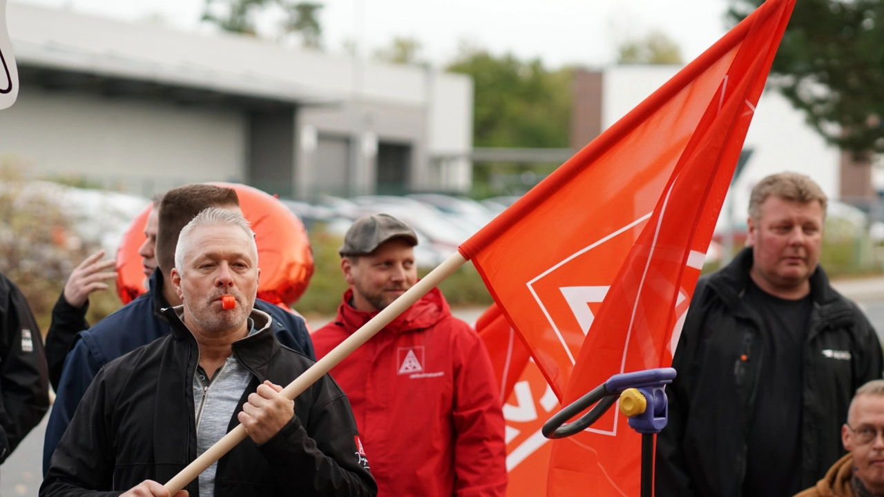 Warnstreiks Küste Tarifrunde M+E 2022