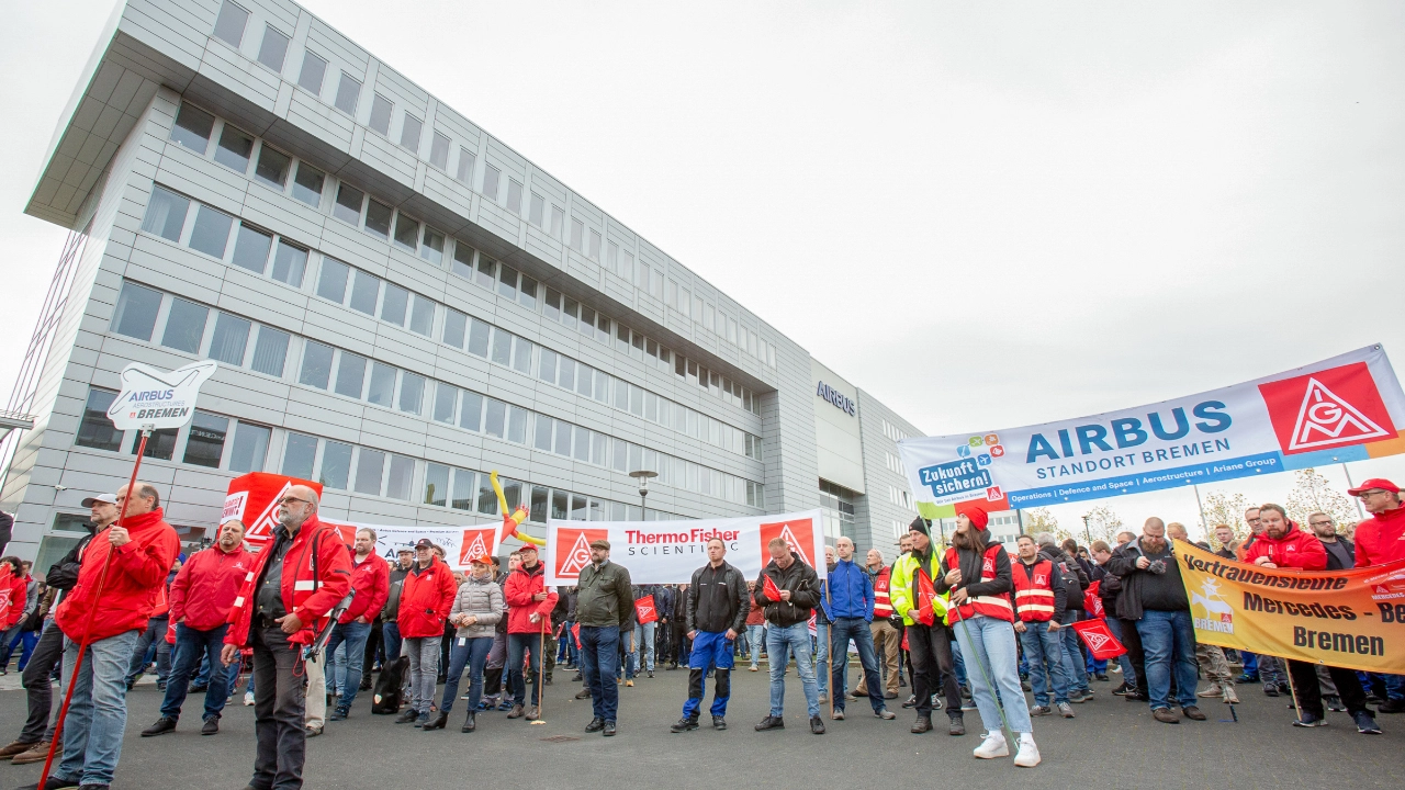 Warnstreiks Küste Tarifrunde M+E 2022