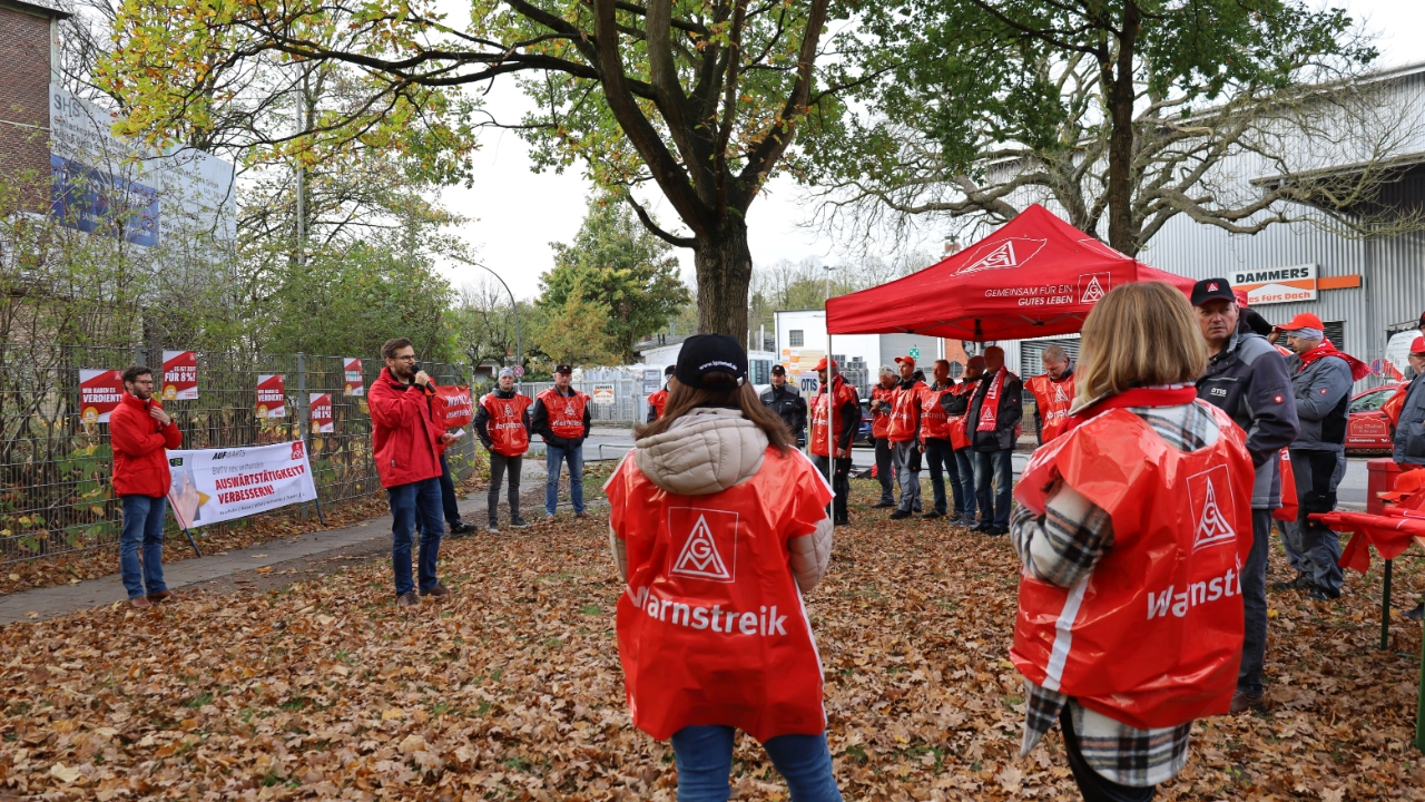 Warnstreiks Tarifrunde Kueste 2022