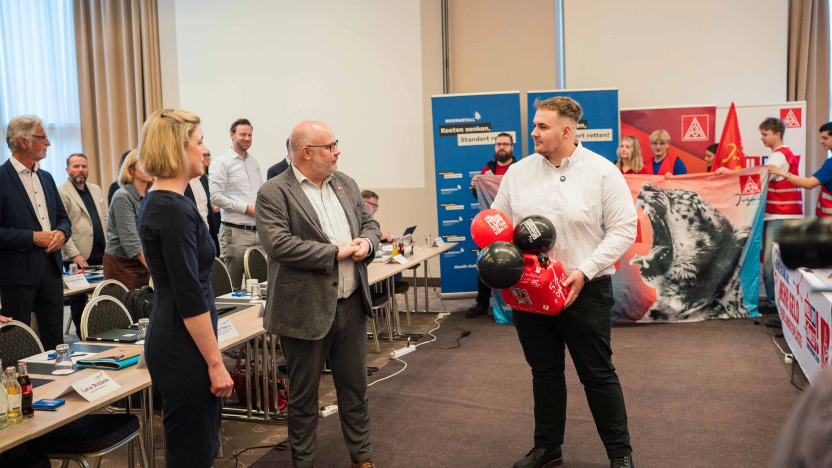 Fotos erste Verhandlung