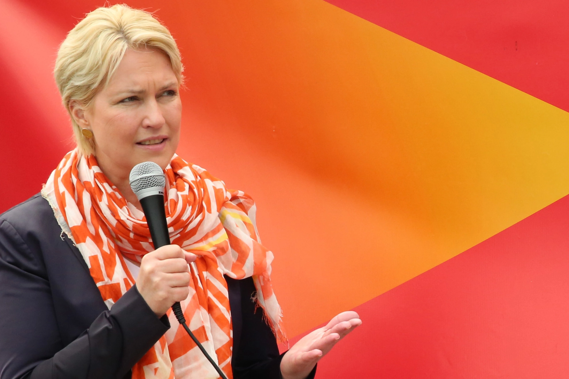 Manuela Schwesig auf dem Aktionstag zur Nationalen Maritimen Konferenz in Rostock