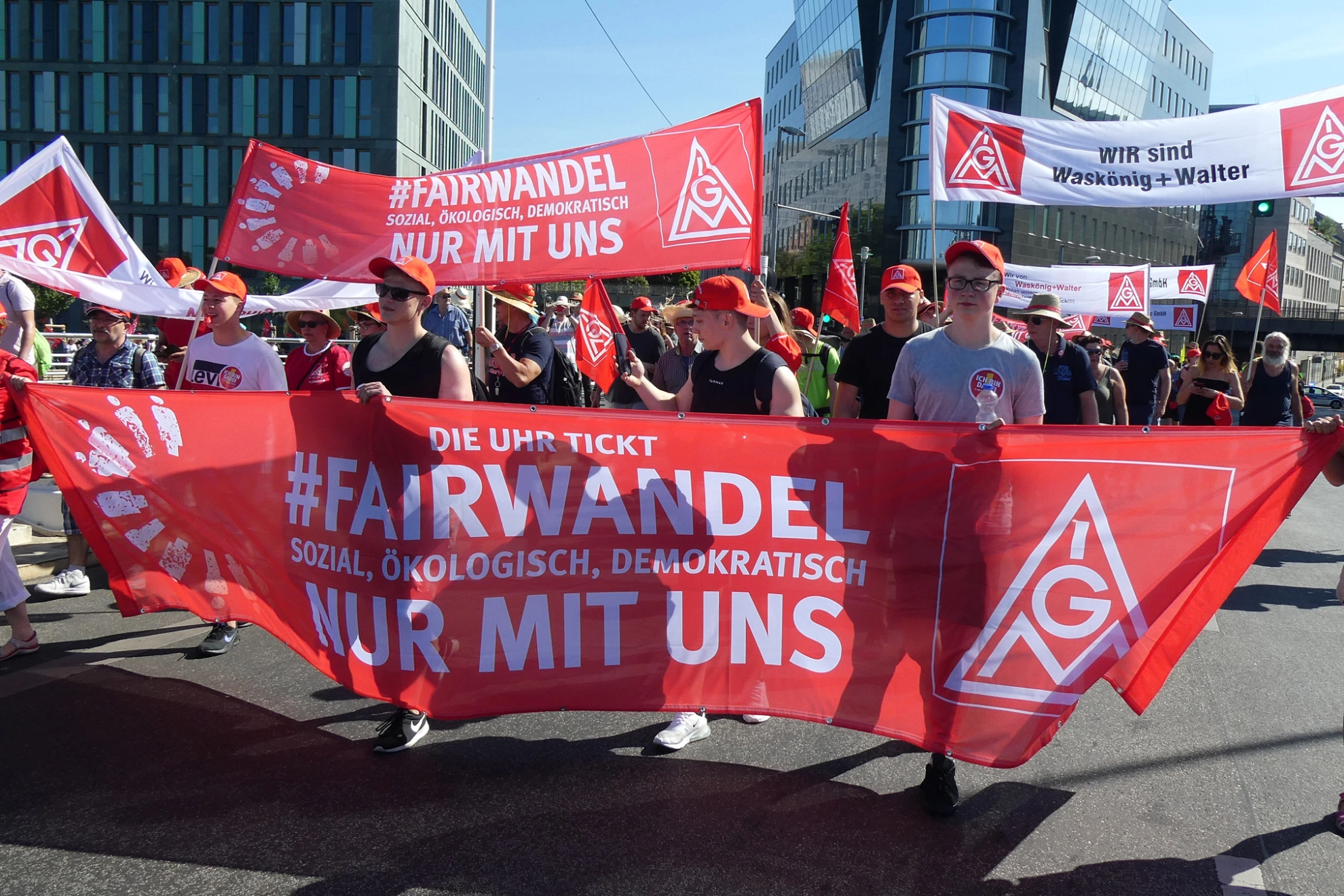 Fairwandel Kundgebung in Berlin
