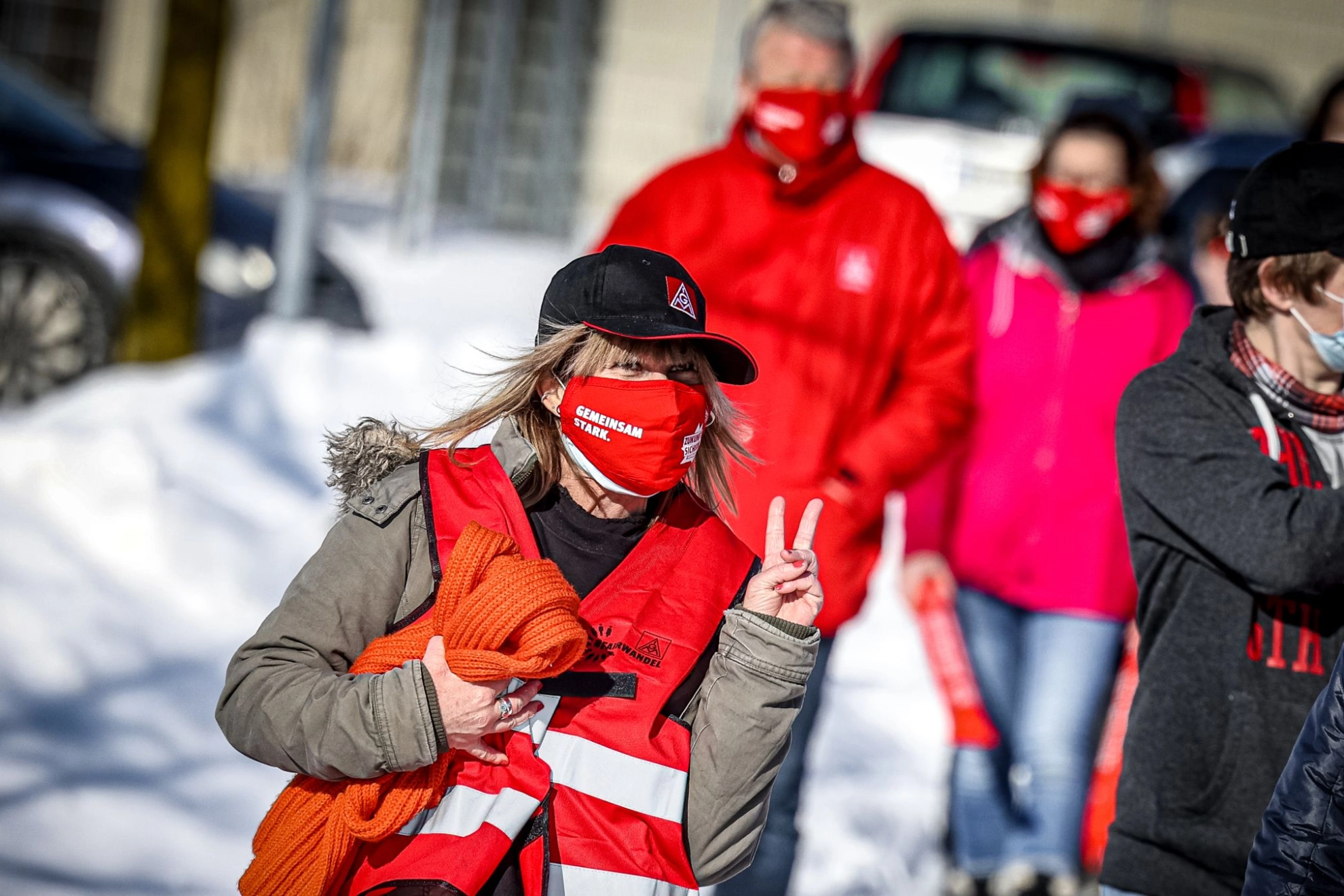 Tarifrunde Textil und Bekleidung, Warnstreik Ibena Bocholt NRW