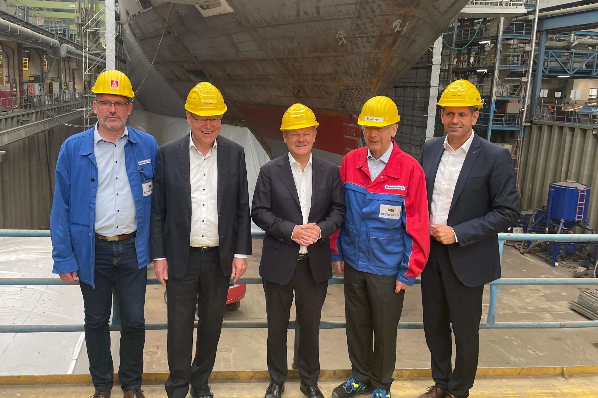 Meyer Werft Betriebsversammlung