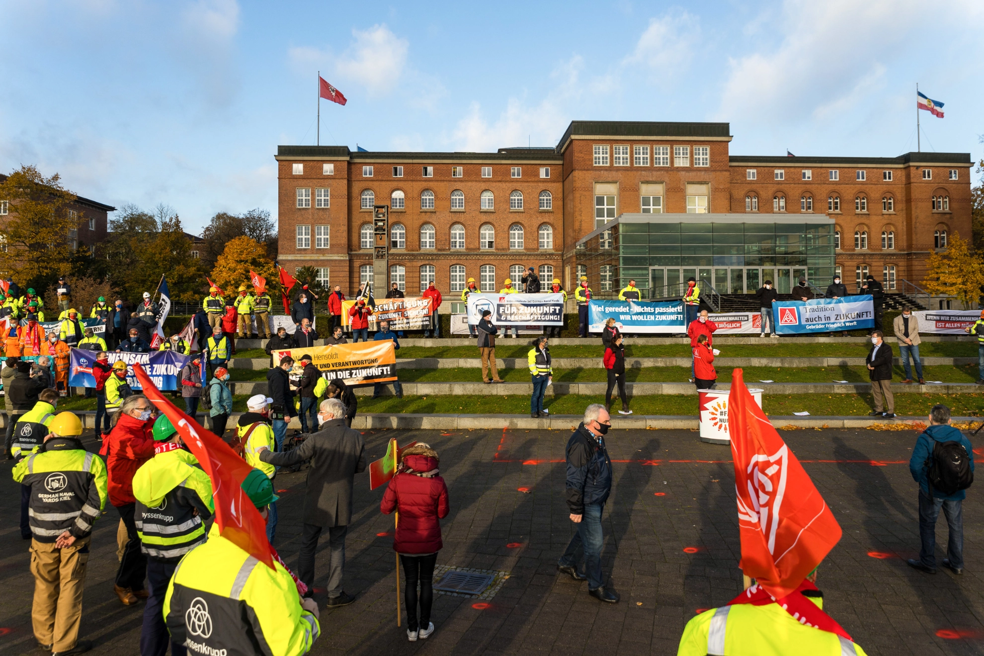 Aktionstag Schiffbau 2020 an der Küste in Kiel
