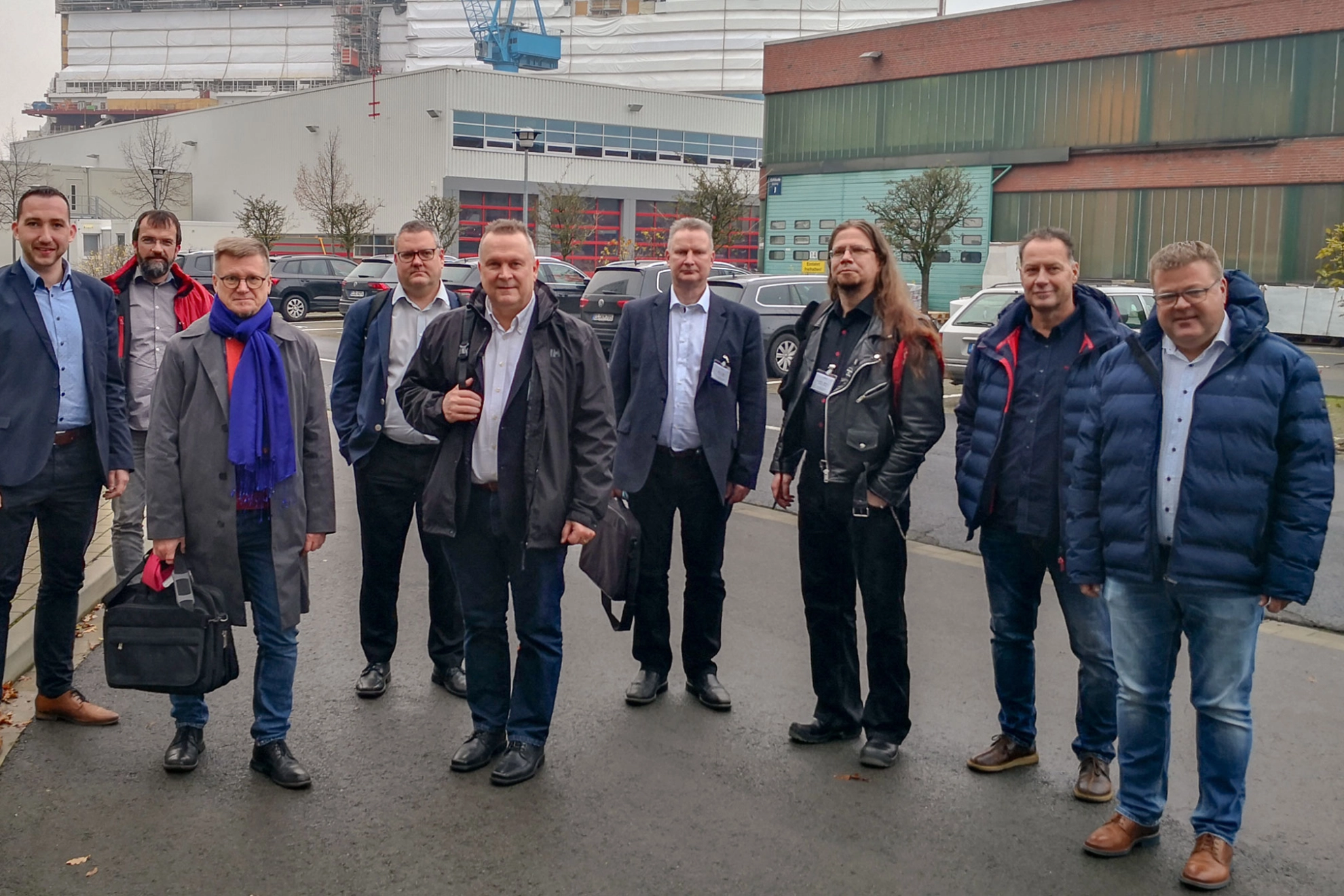 Meyer Werft: Arbeitnehmervertreter aus Finnland zu Besuch