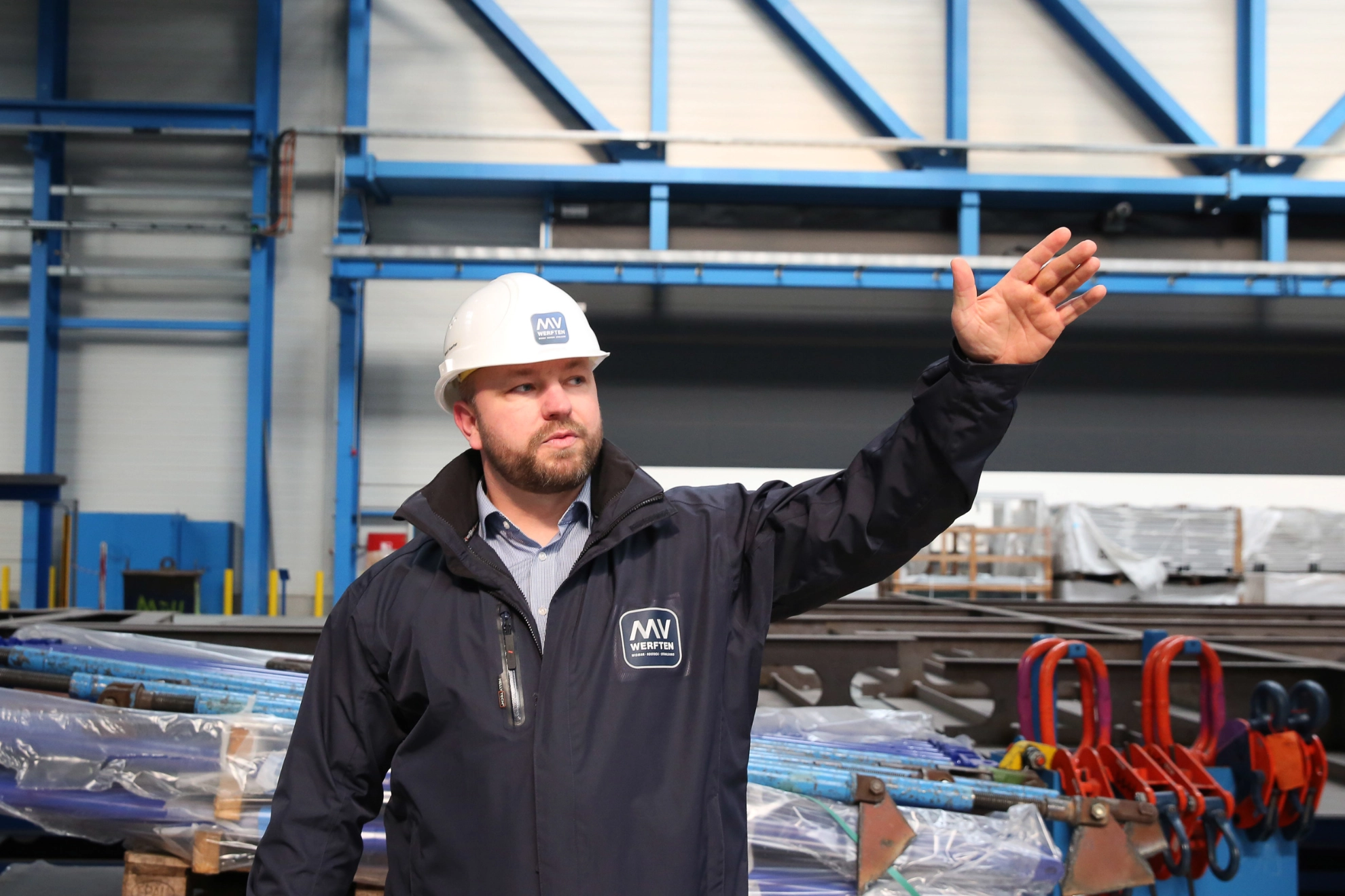 Robert Höpfner, Standortleiter MV Werften Rostock