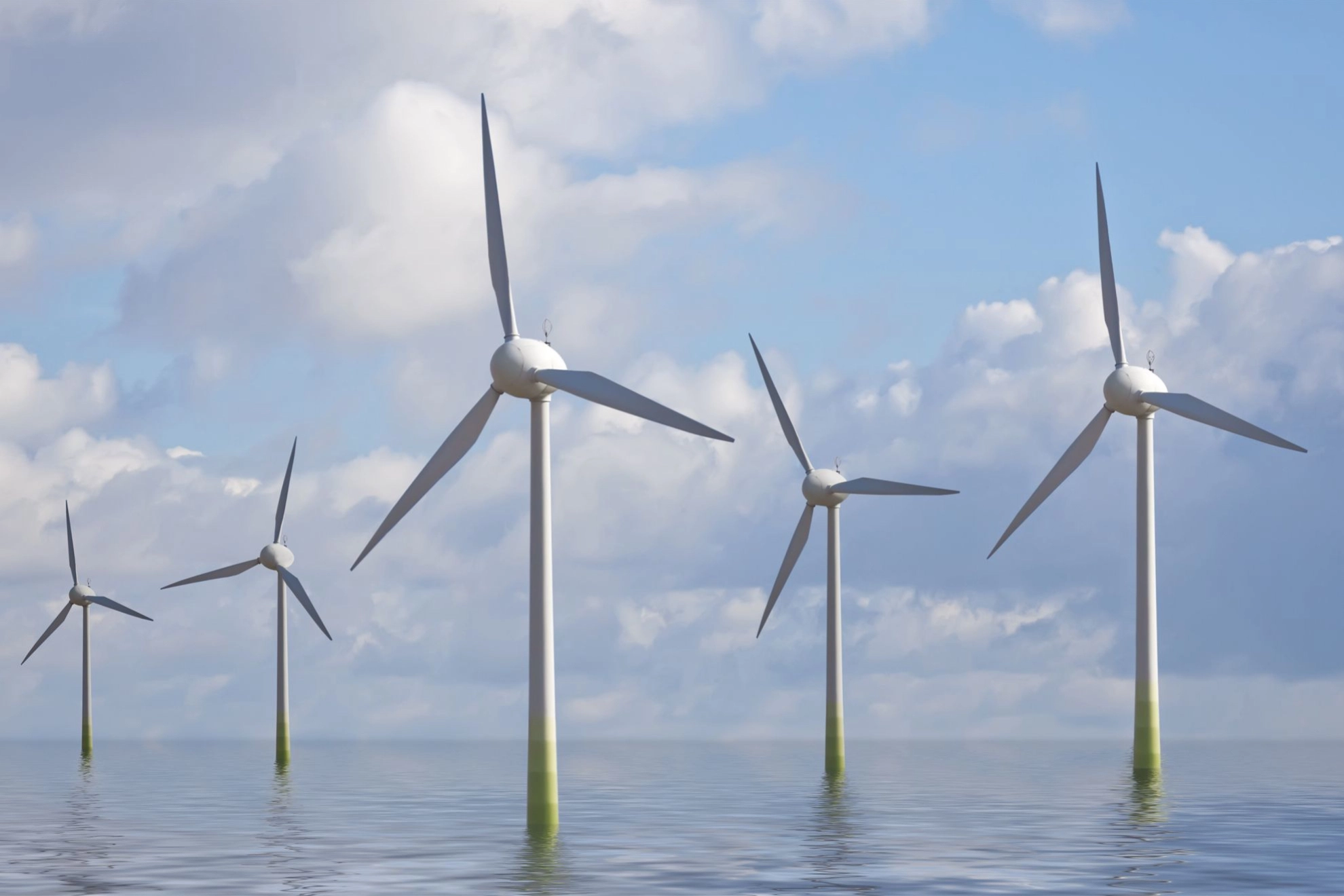 Windräder Offshore