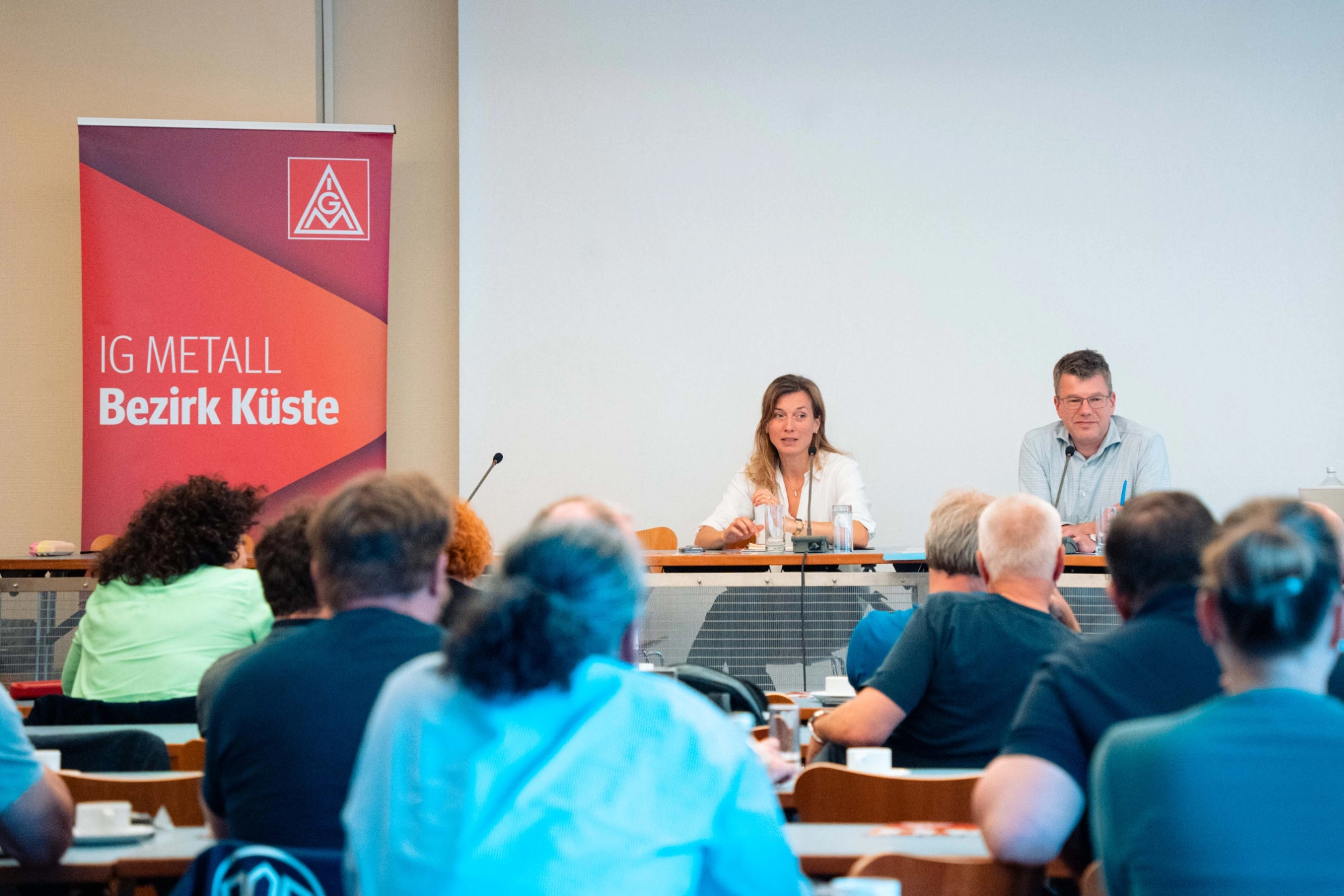 AG Schiffbau tagt zusammen mit Siemtje Möller (SPD)