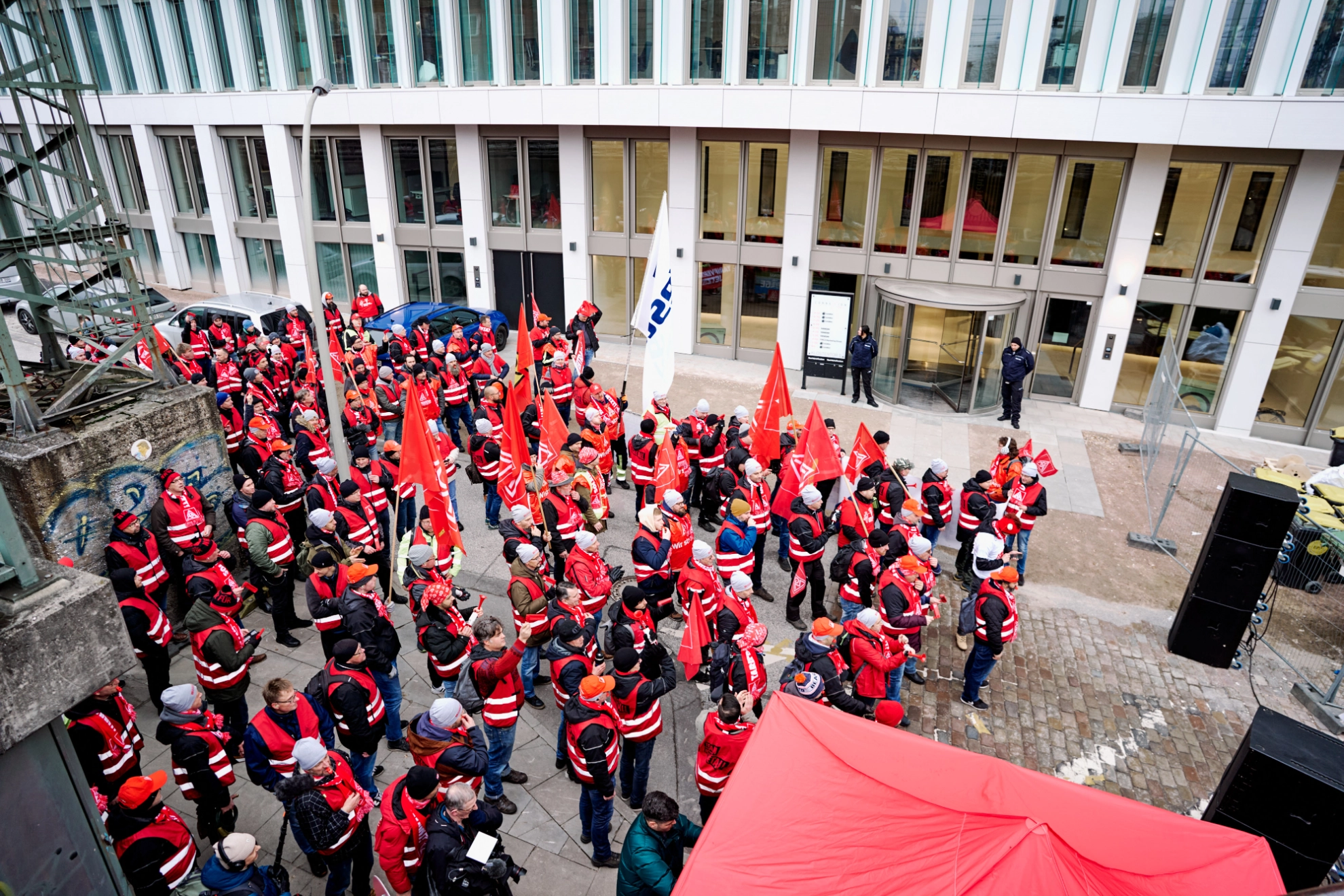 Fotos von der Vestas Kundgebung in Hamburg vom 