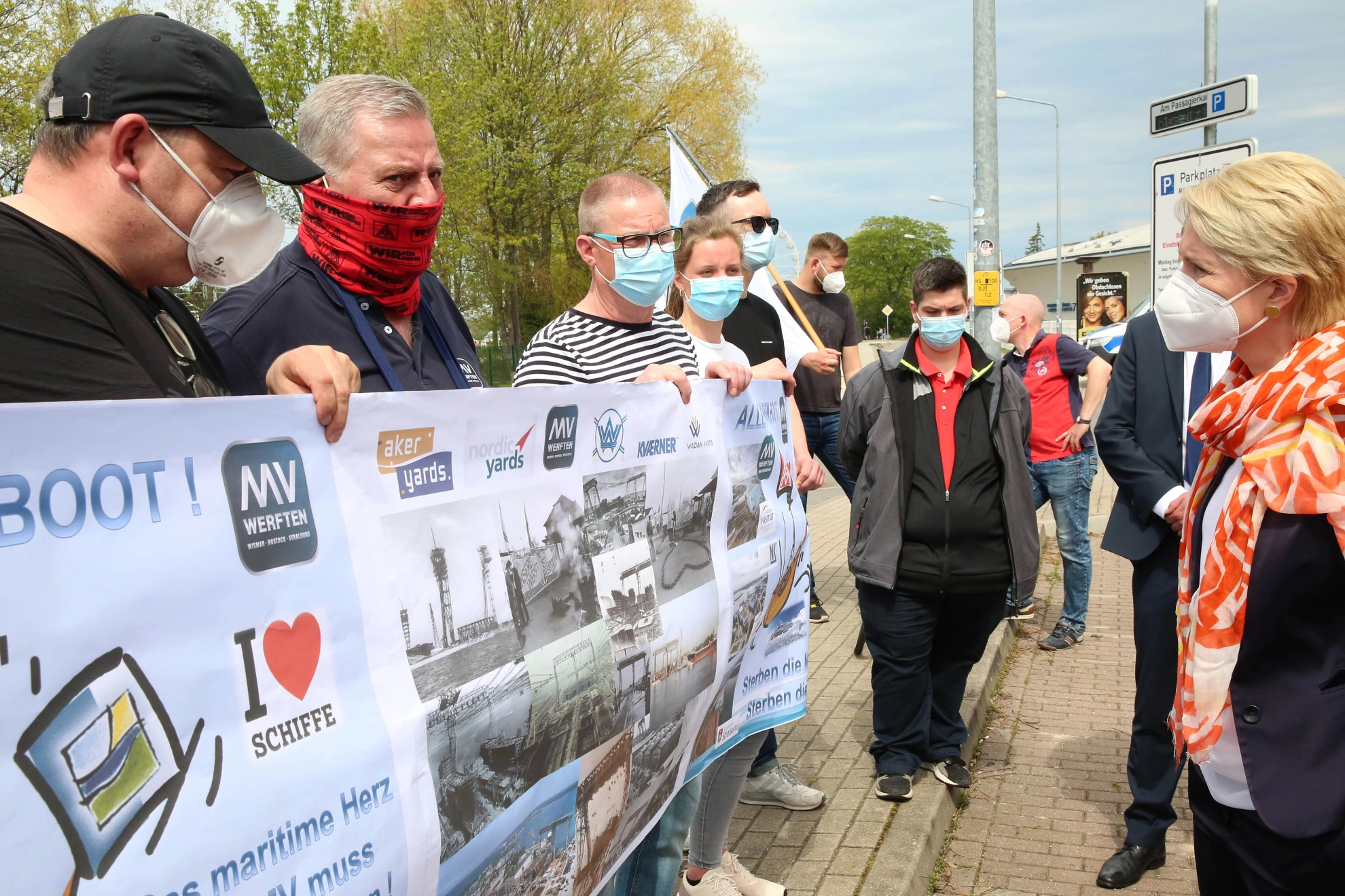 NMK Aktionstag Rostock Norbert Fellechner