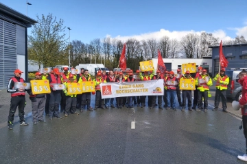 Warnstreiks bei Egon Senger GmbH