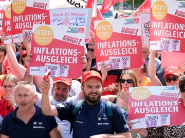 2300 Euro Inflationsprämie für Leihbeschäftigte in der Metall- und Elektroindustrie