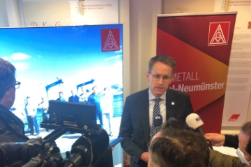 IG Metall Küste gratuliert Ministerpräsident Günther zur Wiederwahl