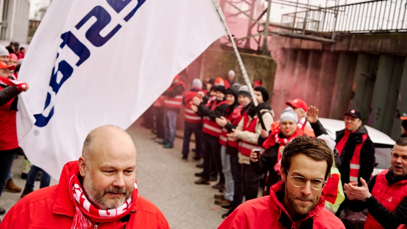 Fotos von der Vestas Kundgebung in Hamburg vom 