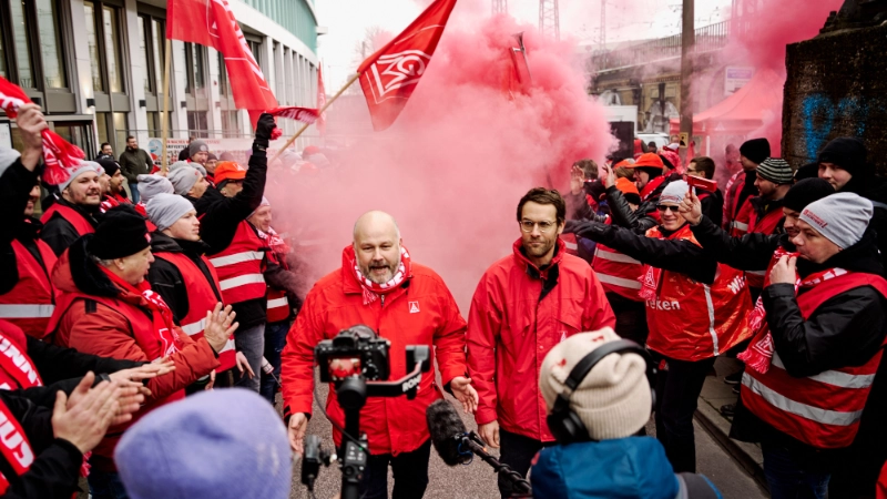 Fotos von der Vestas Kundgebung in Hamburg vom 