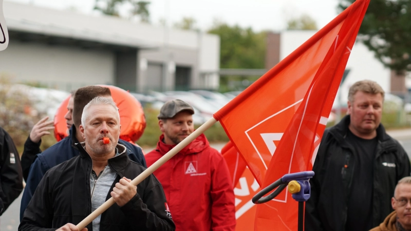 Warnstreiks Küste Tarifrunde M+E 2022