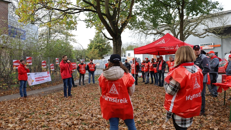 Warnstreiks Tarifrunde Kueste 2022