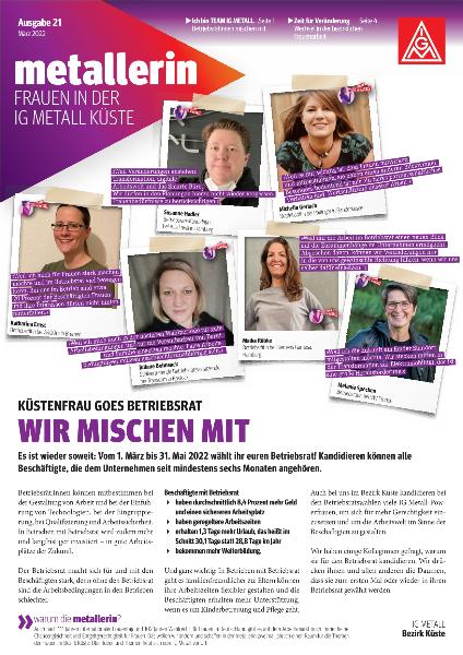 die metallerin Ausgabe 21