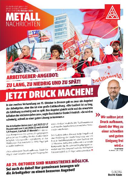 Metall Nachrichten #2 15.10.2024