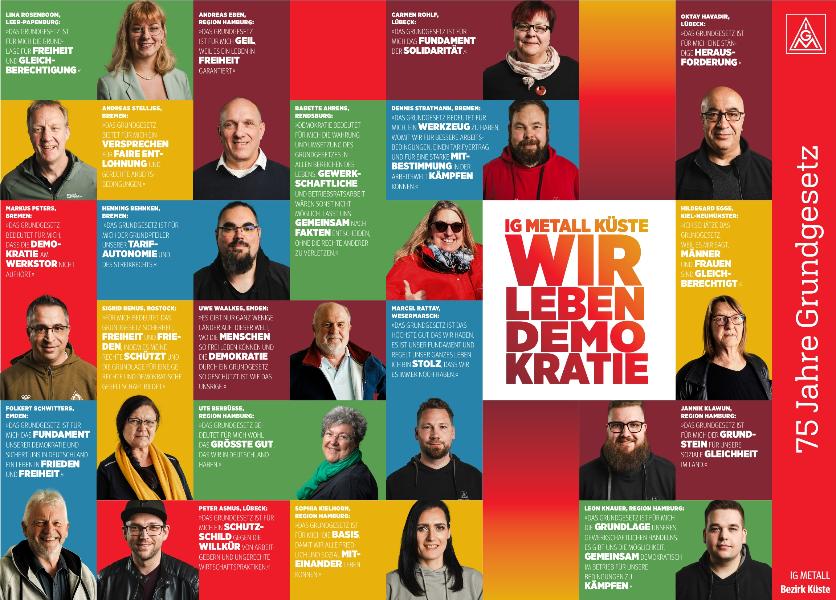 Flyer - 75 Jahre Grundgesetz