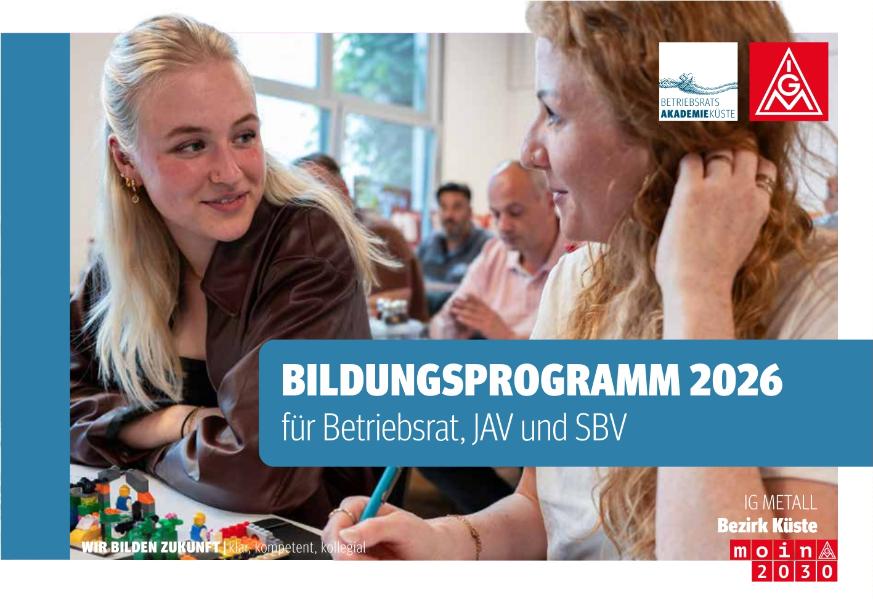 Bildungsprogramm - Betriebsräte, JAV und SBV 2026